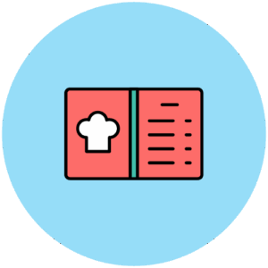 Restaurant menu upload logo
